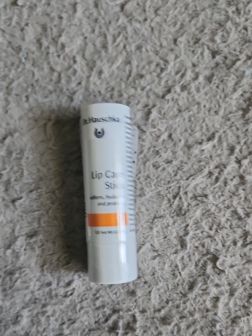 Dr. Hauschka Lip Care Stick - White with Orange Accent